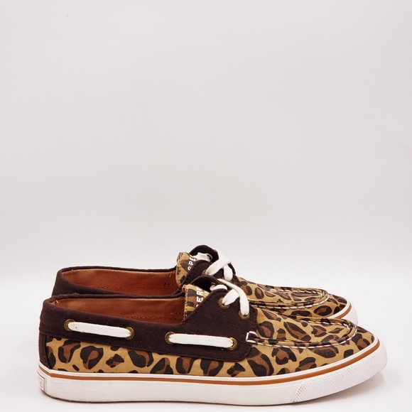 Sperry leopard print sneakers A180